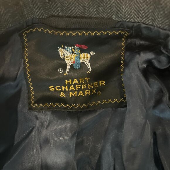 Hart Schaffner & Marx Men's Overcoat - Picture 2 of 2